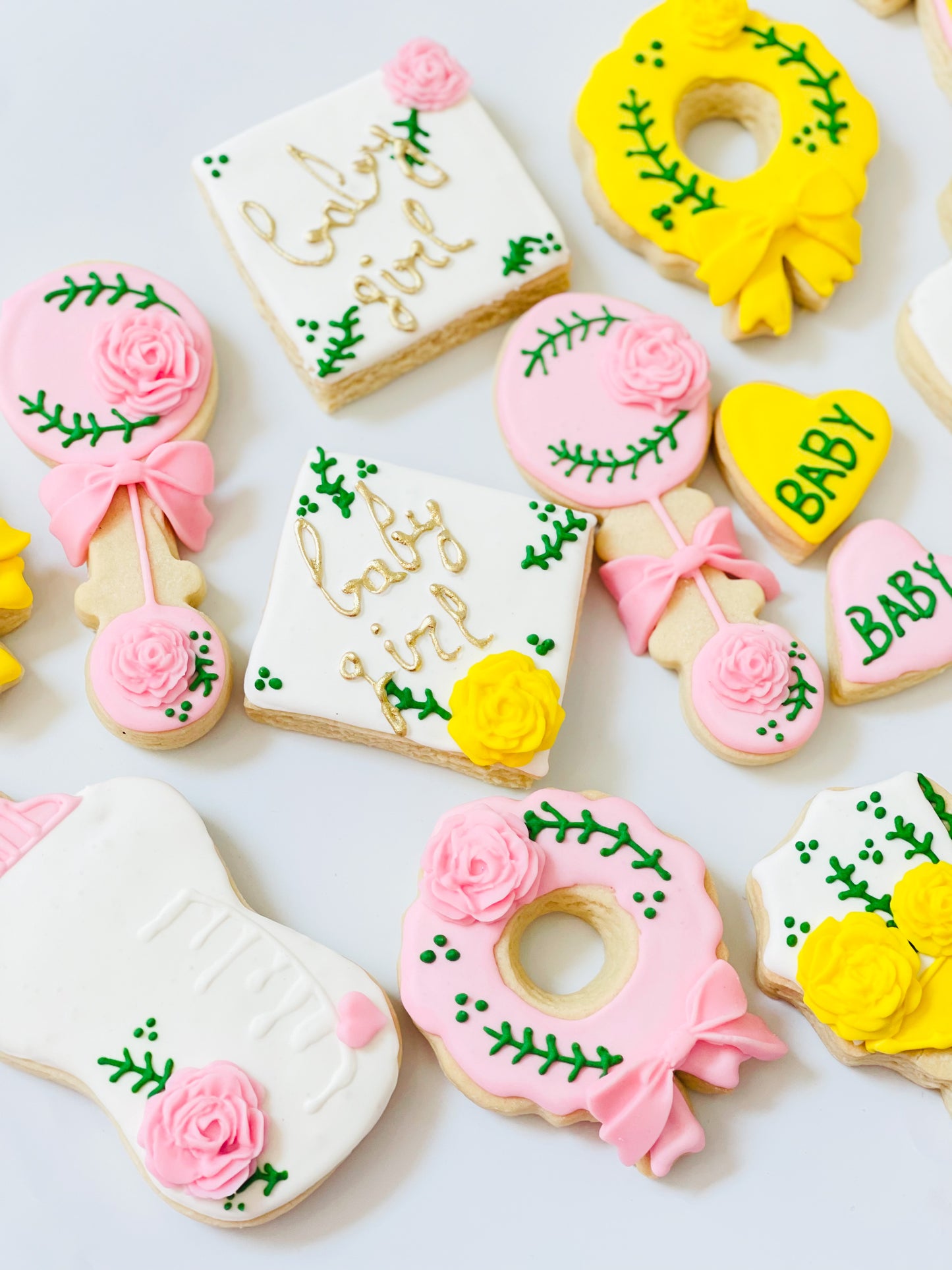 Classic Baby Shower Cookies