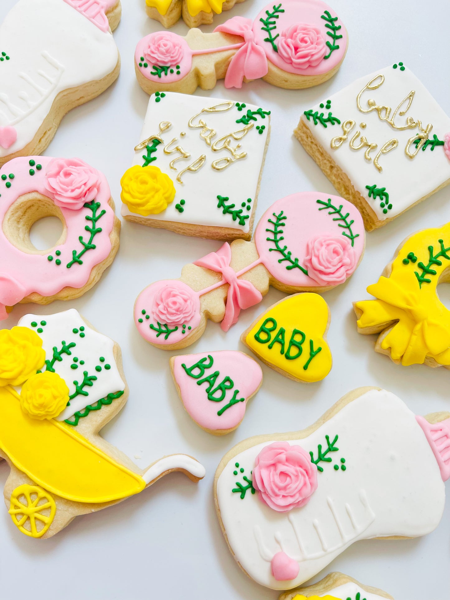 Classic Baby Shower Cookies