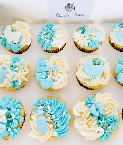 Baby Shower Cupcakes