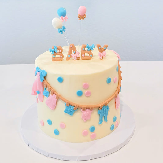 Baby Clothes Cake