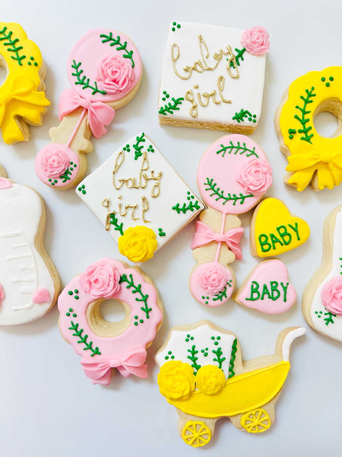 Classic Baby Shower Cookies