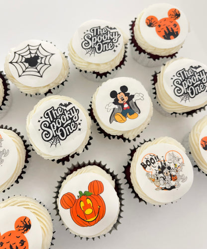 Disney Inspired Halloween Spooky Cupcakes