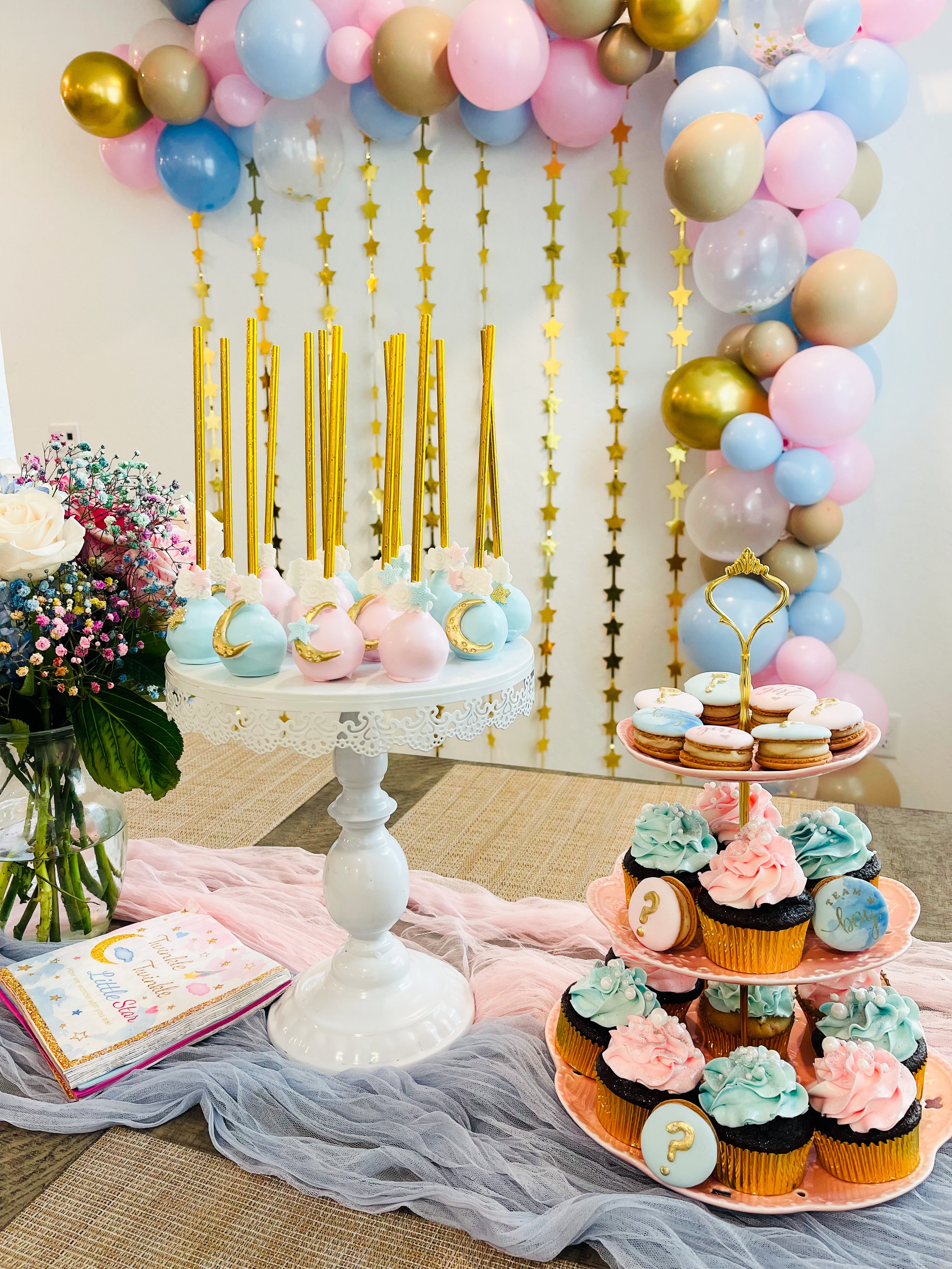 2024 GENDER REVEAL Cake Pops