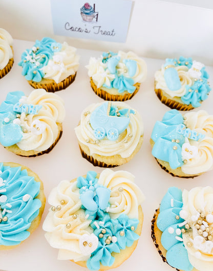 Baby Shower Cupcakes