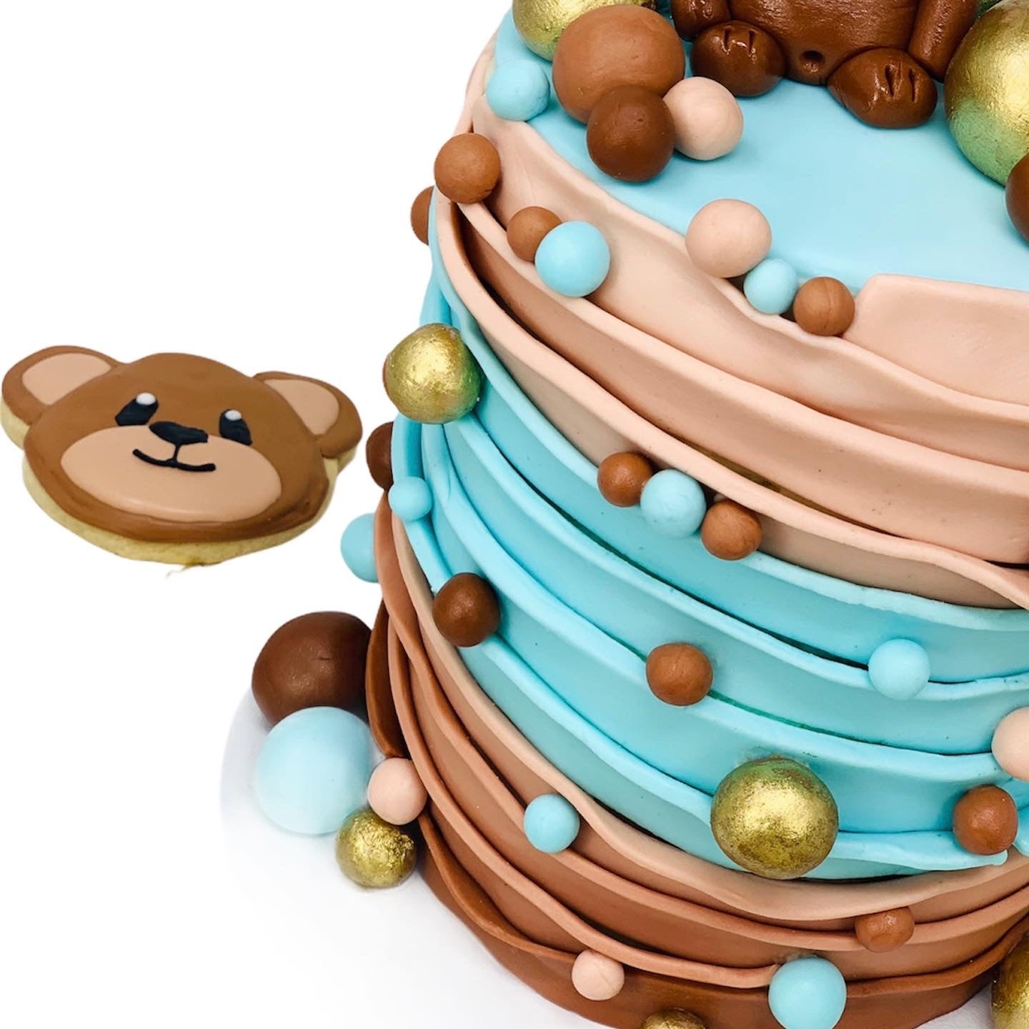 Baby Shower Bear Cake – Padoca Bakery